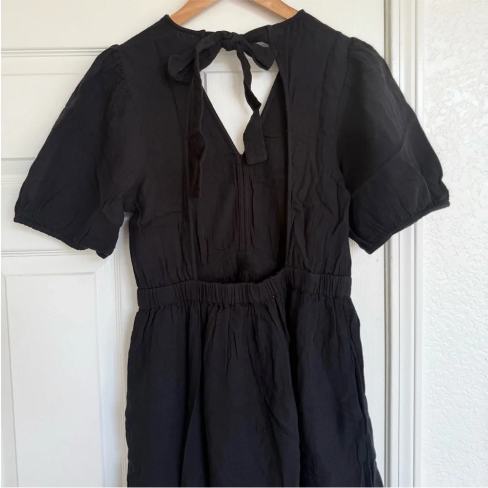 NWT GAP Cotton Gauze Open Back Midi Dress Cottage Peasant Small S - Picture 9 of 9